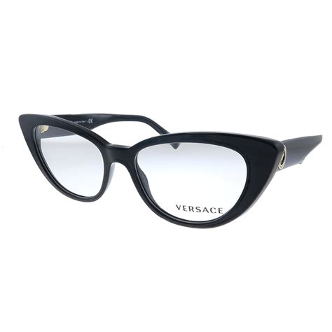 versace purple cat eye glasses|Versace clear frame eyeglasses.